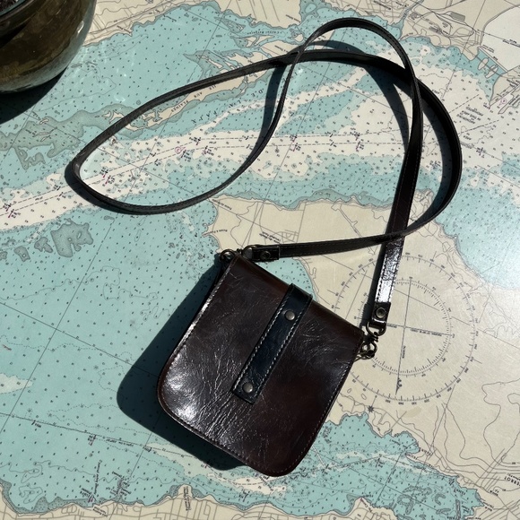 Vintage Mini Leather Bag Made in Italy - Picture 4 of 5